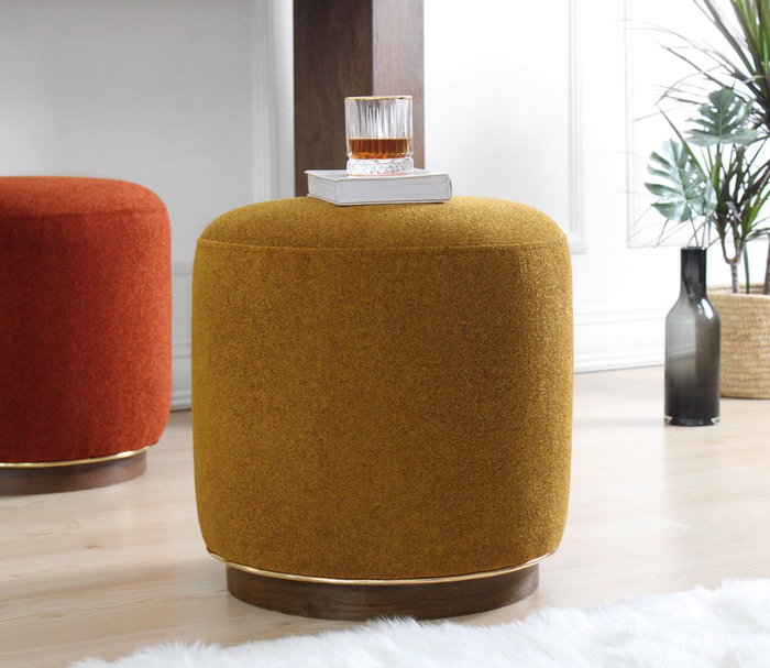Atelier Del Sofa Puf Verde Oliva